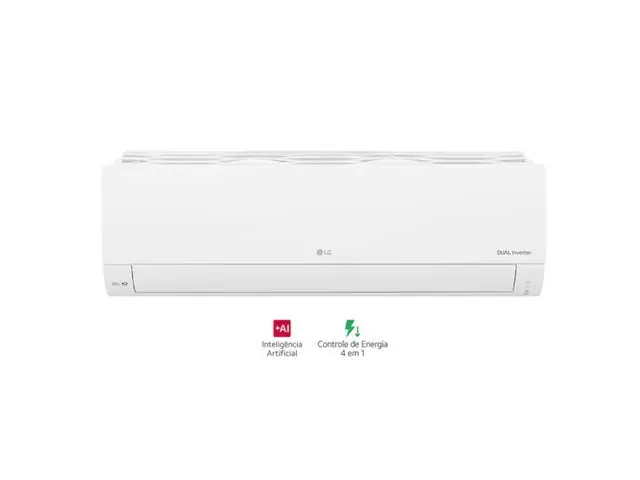 Ar-Condicionado LG Dual Inverter Compact +AI 18.000 BTU Q/F 220V