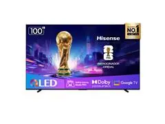 Smart TV 4K UHD QLED Hisense 100" Polegadas - 0