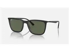 Óculos de sol Ray-Ban INJECTED SQUARE MATTE DARK TRANSPARENT GREY G15 - 0