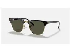 Óculos de sol Ray-Ban CLUBMASTER PRETO/ARISTA G-15 VERDE