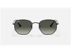 Óculos de sol Ray-Ban METAL IRREGULAR BLACK GREY GRADIENT - HEXAGONAL - 1