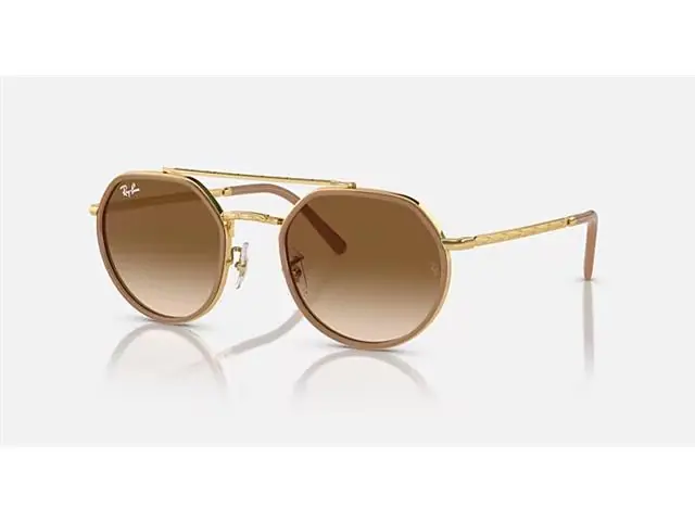 Óculos de sol Ray-Ban METAL IRREGULAR ARISTA CLEAR GRADIENT BROWN - -