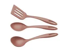 Jogo Utensílios Tramontina Ability Nylon Mocaccino 3 Peças