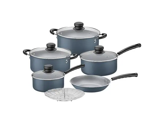 Jogo Panelas Tramontina Versalhes Antiaderente Azul 6 Peças