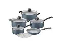 Jogo Panelas Tramontina Versalhes Antiaderente Azul 6 Peças - 0