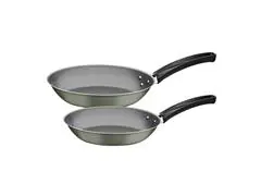 Jogo Frigideiras Tramontina Michigan Antiaderente Verde 2 Peças - 0