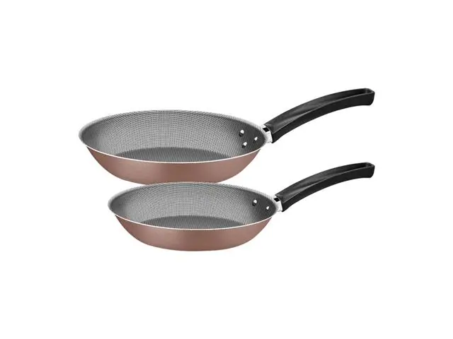 Jogo Frigideiras Tramontina Michigan Antiaderente Siena 2 Peças