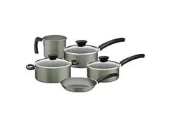 Jogo Panelas Tramontina Michigan Antiaderente Verde 5 Peças