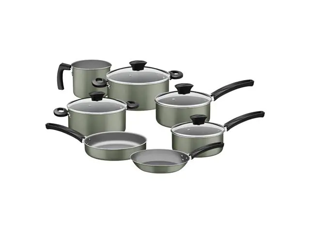 Jogo Panelas Tramontina Michigan Verde Oliva 7 Peças