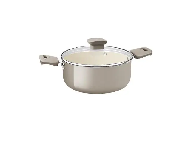 Caçarola Tramontina Veronese Cerâmica Bege 22 cm