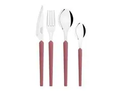 Faqueiro Tramontina Obelline Inox Vinho Rubi 24 Peças - 6