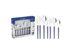 Faqueiro Tramontina Obelline Inox Azul Boreal 42 Peças - 0