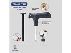 Abridor de Coco Tramontina Utilita Inox Cinza - 3