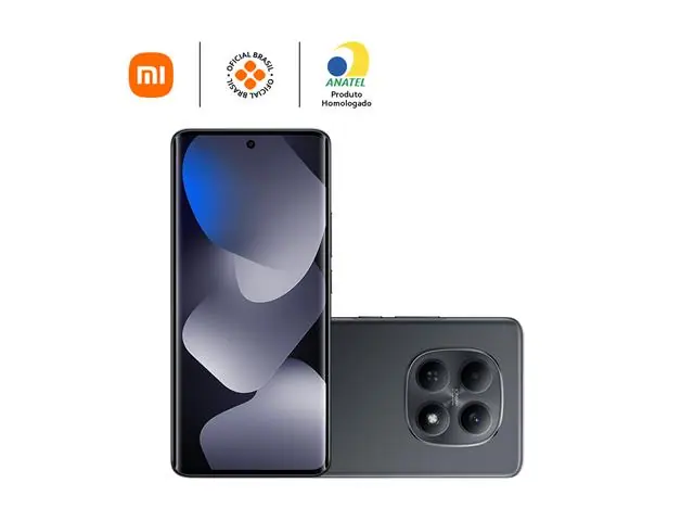 REDMI NOTE 15 4G NFC BR 16GB RAM (8+8GB) + 256GB, PRETO (CX426PRE)