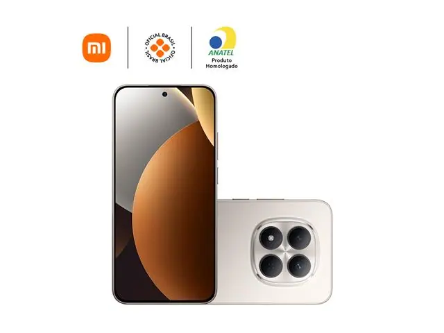 REDMI NOTE 15 PRO 5G NFC BR 16GB RAM (8+8GB) + 512GB, TITANIO