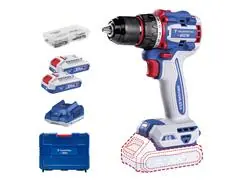 Parafusadeira 20V 66Nm Brushless Kit 2Bat + Maleta - 0