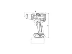 Parafusadeira Impacto 20V 96Nm Kit 2Bat 4Ah + Maleta - 1