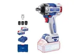 Chave Impacto 20V 500Nm Kit 2Bat 4Ah + Maleta - 0