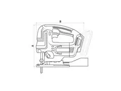 Serra Tico-Tico 20V 3000rpm Brushless - Tramontina - 1