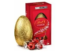 Ovo de Páscoa Lindt Lindor ao leite 132,5g - 1