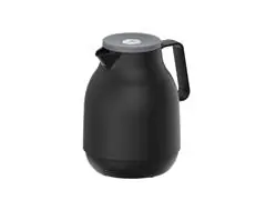 Bule Térmico Tramontina Exata Preto 1L Botão Pressão