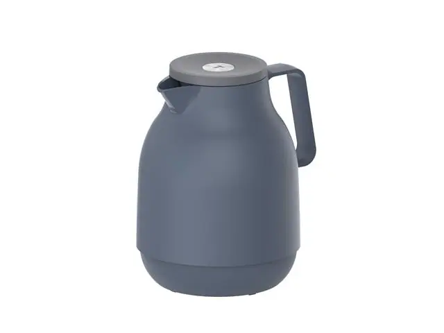 Bule Térmico Tramontina Exata Azul 1L Botão Pressão