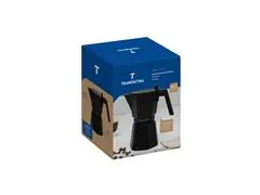 Cafeteira Italiana Tramontina Alumínio Preta 320ml Espresso - 1