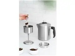 Cafeteira Percoladora Tramontina Inox 2L com Cabo Baquelite - 3
