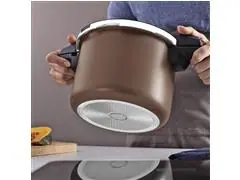 Panela Pressão Tramontina Arizona 4,5L 20cm Mocaccino - 8