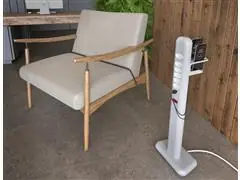 Totem de Tomadas com suporte para Smartphones - Ice Silver - 1