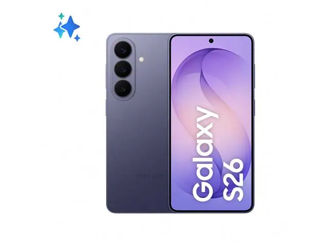 Smartphone Samsung Galaxy S26 5G 512GB 6.3" AI 12GB 50+12+10MP Violeta