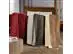 Edredom Solteiro Plush Flannel Chocolate Escuro/Claro 1pc - 0