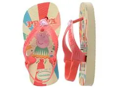 Chinelo Havaianas N.Baby Peppa Pig Buttercream/Coral Tam 22-23 - 3