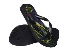 Chinelo Havaianas Top Herois Dc Preto/Preto/Preto Tam 39-40 - 3