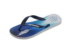 Chinelo Havaianas Top Herois Dc Branco/Marinho Tam 43-44 - 5
