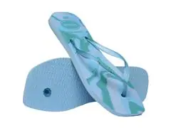 Chinelo Havaianas Square Jelly Fc Azul Lavanda Tam 37-38 - 3