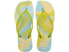 Chinelo Havaianas Square Jelly Fc Buttercream Tam 41-42