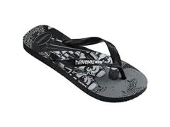 Chinelo Havaianas Star Wars Preto/Preto/Branco Tam 37-38 - 1