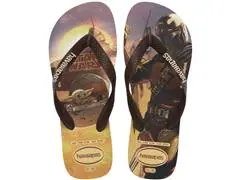 Chinelo Havaianas Star Wars Bege/Bege Tam 41-42