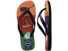 Chinelo Havaianas Harry Potter Preto/Preto Tam 37-38 - 4