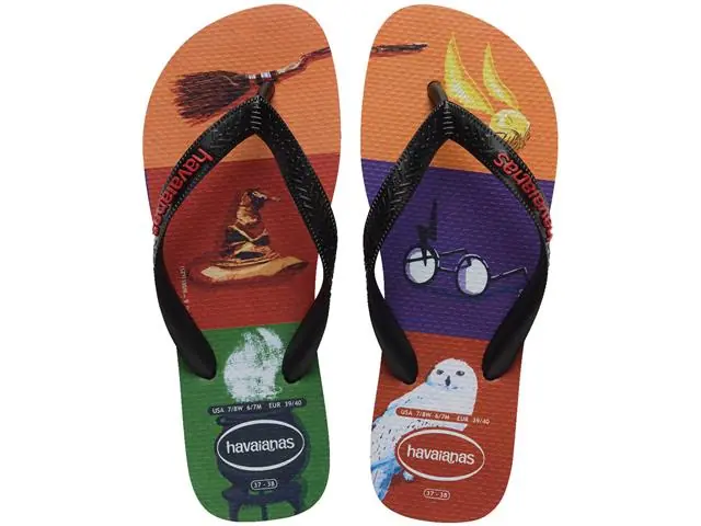 Chinelo Havaianas Harry Potter Preto/Preto Tam 41-42