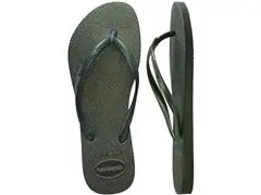 Chinelo Havaianas Slim Gloss Verde Olive Tam 37-38 - 2