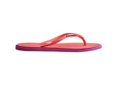 Chinelo Havaianas Slim Point Rosa Gum/Coral Tropical Tam 37-38 - 2