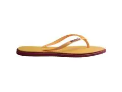 Chinelo Havaianas Slim Point Amaranto/Amarelo Caja Tam 35-36 - 2