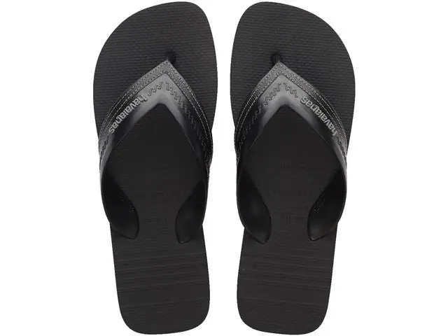 Chinelo Havaianas Hybrid Be Preto/Preto Tam 41-42