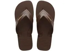Chinelo Havaianas Hybrid Be Cafe/Cafe Tam 39-40 - 0