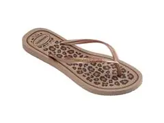 Chinelo Havaianas Slim Animals Rose Gold/Rose Gold Tam 37-38 - 1