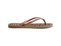 Chinelo Havaianas Slim Animals Rose Gold/Rose Gold Tam 37-38 - 2