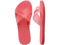 Chinelo Havaianas Aqua Jelly Fc Coral Tropical Tam 33-34 - 4