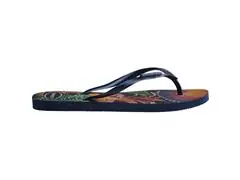 Chinelo Havaianas Slim Tropical Marinho/Marinho Tam 33-34 - 2
